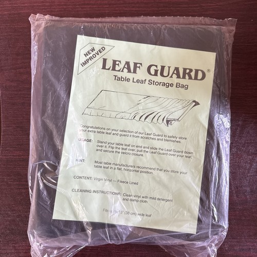 Leaf guard table - leaf, storage